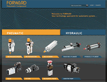 Tablet Screenshot of forwardmachinery.com